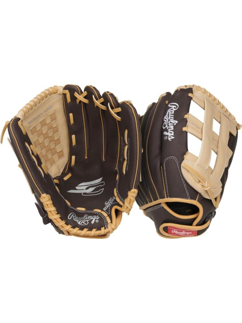 Sure Catch Baseball & Softball Glove - T-Ball, Youth & Adult Sizes, Multiple
